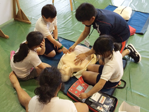 多くの子ども達が参加してくれた様子